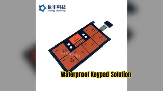 Waterproof Membrane Keypad Custom Industrial Solution