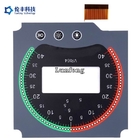 Dashboard Polyester PET Membrane Switch Keyboard With FPC Circuit