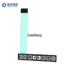 Dashboard Membrane Touch Control Panel Pantone With Flat Buttons