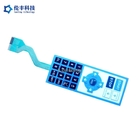 PET Tactile Keypad Waterproof Membrane Keypad with ZIF Connector
