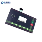 Transparent LED LCD Window Waterproof Membrane Keypad 3M468 Adhesive