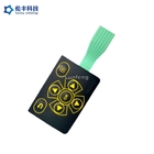Polyester Waterproof Membrane Switch , 3M9448 Embossing Membrane Switch