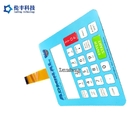Tactile Two Tails Waterproof Membrane Switch , LCD Window Membrane Touch Switch