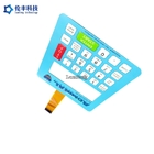 Tactile Two Tails Waterproof Membrane Switch , LCD Window Membrane Touch Switch
