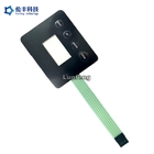 Glossy Surface Tactile Membrane Switch Overlay Transparent LCD Window