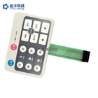 Customized Design LED Membrane Switch , Embossed Keys LED Membrane Keypad