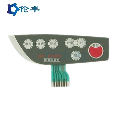Good price 3M Adhesive PC Backlight Membrane Switch with PET Matte F150 Key Material online