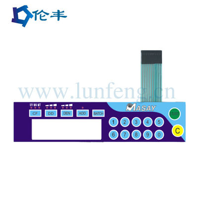 Good price 1 Million Cycles Polyester Metal Dome Membrane Switch with IP67 Protection online