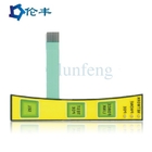 Customized Color Flat Membrane Controller Switch For Industrial
