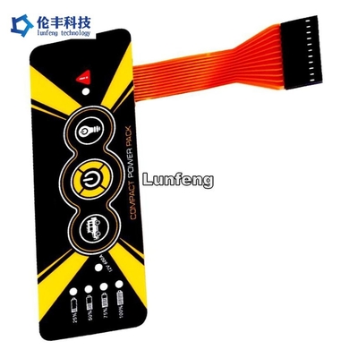 Good price Electric Backlight Membrane Switch With PET Material And Operating Force 50g To 500g online