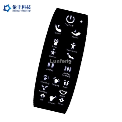 Good price Keypad Button Material PC Graphic Panel Overlay with Custom Shapes and Customized Size online