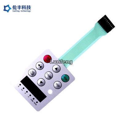 Good price Matte Surface Metal Dome Membrane Switch for Customized in Extreme Temperatures online