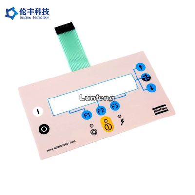 Good price Connector 1.0 Mm Pitch Polyester Membrane Switch Pad for Customized FPC Circuit Cable online