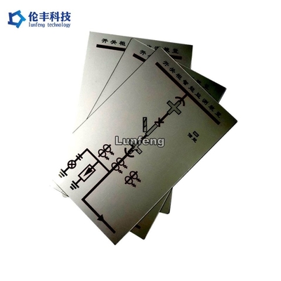 Good price Customized Size Embossed Key Industrial LCD Display Panel with Transparent Window online