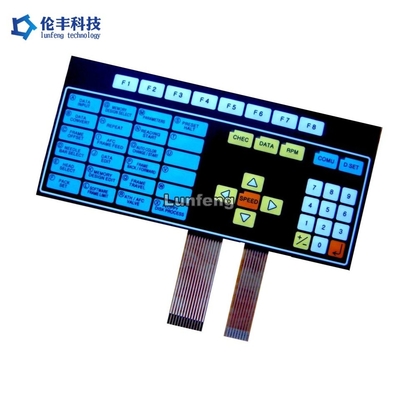Good price Durable Customized Flat Membrane Switch with Laser Engraving 1 Million Cycles online
