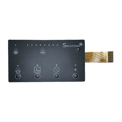 Good price Customized Design OEM Membrane Switch Graphic Panel Overlay with Embossing Key Option and Excellent UV Resistance online