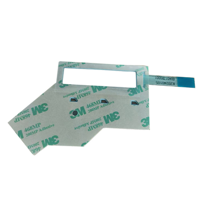 Good price Customized Industrial LCD Display Panel Membrane Switch Graphic Overlay Pantone/ RAL Color With Glossy LOOK Surface online