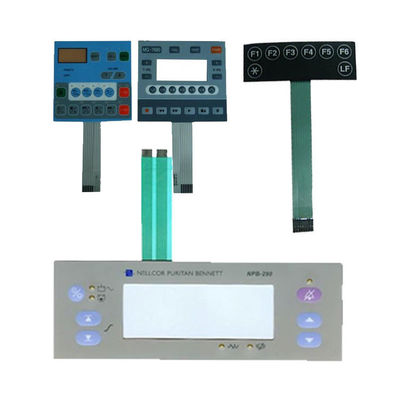 Good price Waterproof Custom Keyboard Pad PET PC 3M Adhesive Industrial Membrane Keyboard online