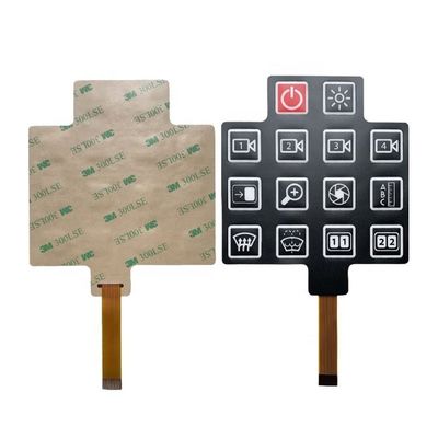 Good price Electrical Membrane Switch Screen Printing Technology Ensuring Insulation Resistance ≥100MΩ Perfect for Industrial Controls online