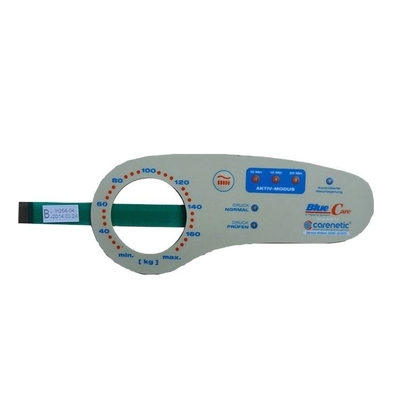 Good price 3M9080 Adhesive Thin Film Membrane Switch with White/Red/Green/Blue LED Color Options online