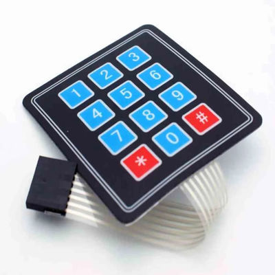 Good price Customizable DC 5V Voltage Waterproof Membrane Keypad for Industrial Applications online