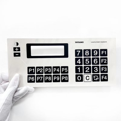 Good price Lifespan 1-3 Million Times 3M Adhesive Membrane Switch Cover Customized Design for Optimal Performance online
