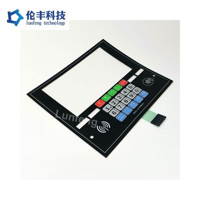 Good price Silk Screen Printing Technology PET Membrane Switch Customized and Matte for Precise Operation online