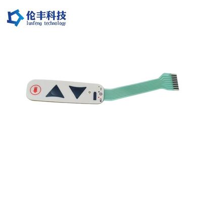 Good price Multiple Shapes Buttons Membrane Switch Pad Incorporating Metal Keypad Button Providing User Friendly Interface Solutions online