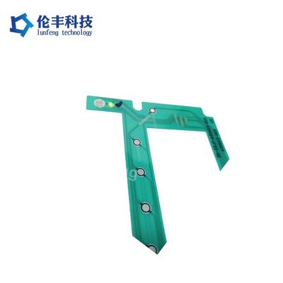 Good price Adhesive Backing Flexible Membrane Switch Electrical Rating 50mA Max User Interface Panels Designed for Medical and Industrial online