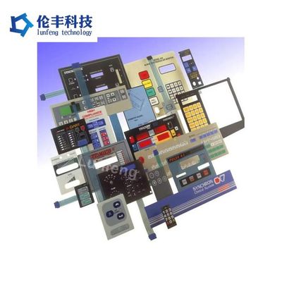 Good price Red Waterproof Membrane Keypad Customizable Key Number Matte Surface Finish Designed for Operation in Wet and Dusty Settings online