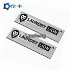 Rectangle Aluminum Nameplate Machine Logo Stainless Steel Anodized Nameplates
