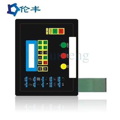Good price Digital Printing Enhanced Membrane Switch Overlay Lifespan 1-3 Million Times online