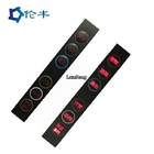 Industrial Backlight Membrane Switch Glossy PET Home Device Membrane Touch Panel
