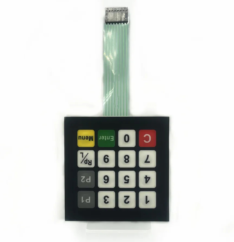 Electrical Membrane PET Switch For Industrial / Medical Applications