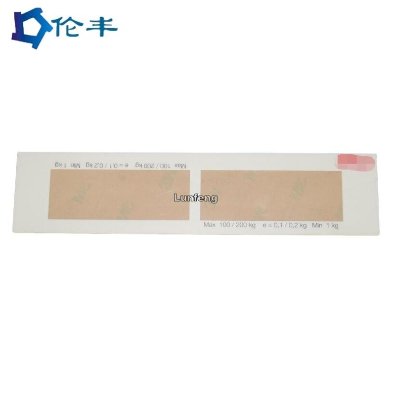 0.15mm Polyester Overlay For Digital Weighing Scale