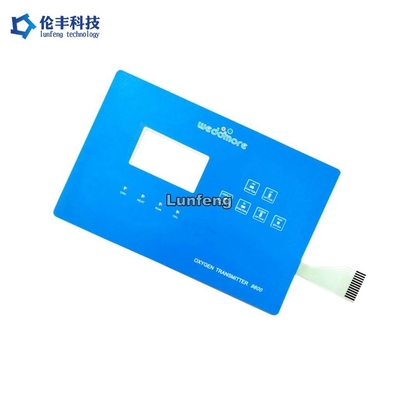Good price Embossed Buttons PET Custom Membrane Switch With Glossy Surface online