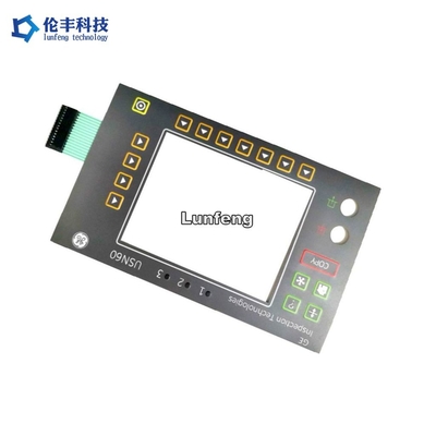 Good price Backlight LED Membrane Switch , Metal Dome Membrane Switch With Holes online