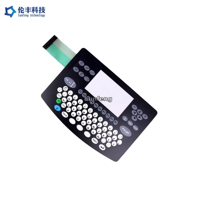 Good price LCD Window Custom Made LED Membrane Switch 3M468 With Backlight online