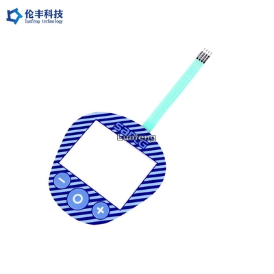 Good price Tactile Metal Dome Flat Membrane Switch , LCD Window Membrane Switch Keypad online