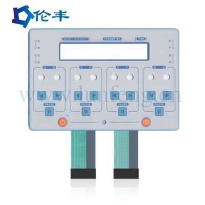Good price PMMA White LED Membrane Keypad With 1 Million Times Lifespan online