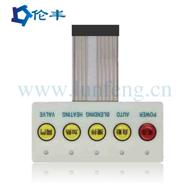Good price Electric Backlit Touchpad Membrane Keyboard 2.54mm Pitch Electric Design online