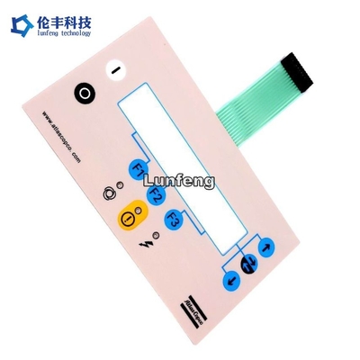 Good price PVC Membrane Key Type Lighted Membrane Keypad for Customized online