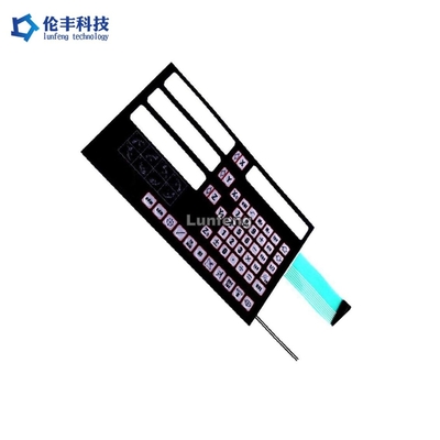 Good price Silkscreen Printing Flexible Membrane Switch with Customizable Key Number online