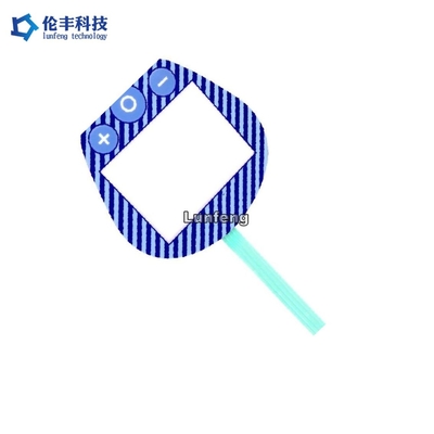 Good price Customizable PC Interface Industrial Membrane Keyboard for Improved User Experience online