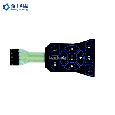 Good price Industrial Waterproof Metal Dome Membrane Switch With -30°C To 80°C Temperature Range online