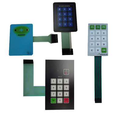 Good price 3M468 Adhesive Metal Dome Membrane Switch with PET Overlay Material and 1,000,000 Cycles for Electronic Control Panels online