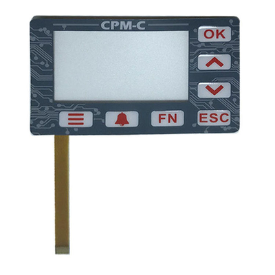Transparent Window Graphic Panel Overlay with Excellent Chemical Resistance Thickness 0.005-0.030 Inches