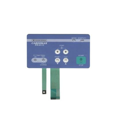 Good price Durable Flat Membrane Switch Equipped with Overlay PC 0.175mm and Driver Voltage 3v Providing User Interface Solutions online