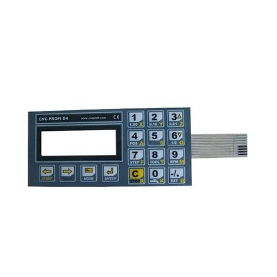 Good price Metal Dome Membrane Switch with 3M9080 Rear Adhesive and 1M Cycles Lifecycle for Industrial Controls online