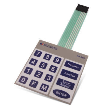 Good price Touch Button Type PET Membrane Switch Optimized to Serve Consumer Electronics Offering Precise Control and Robust Design online